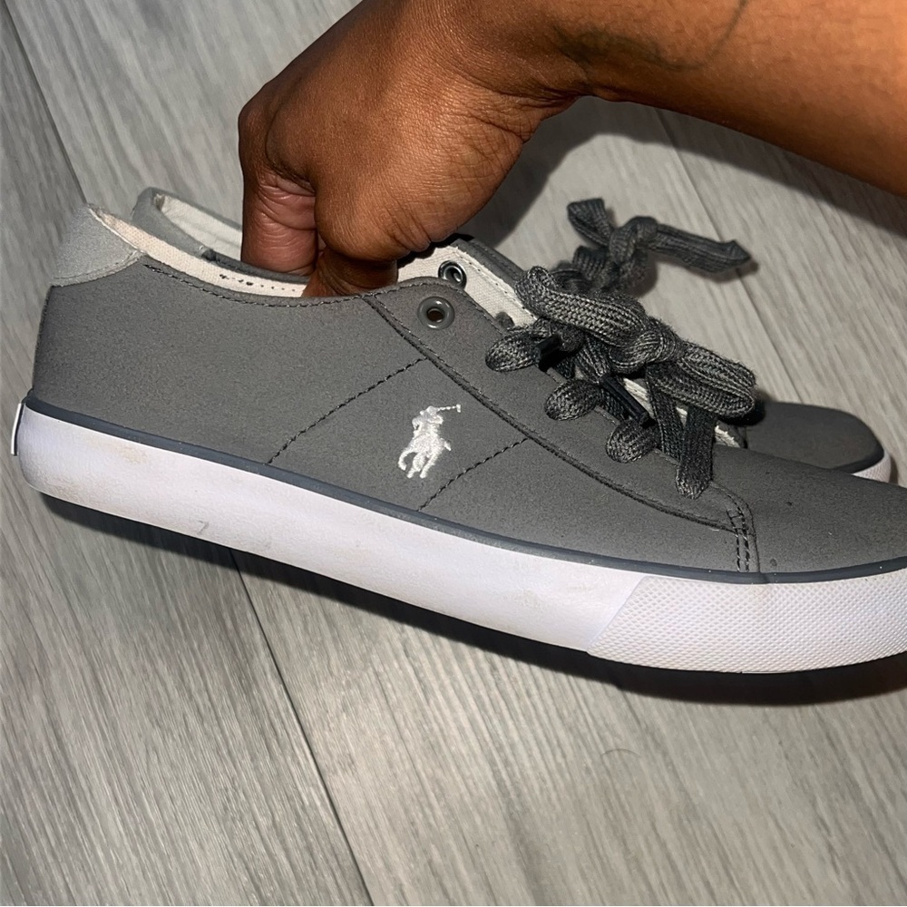 Polo |  Boys Canvas Casual Lace up Shoes size 3